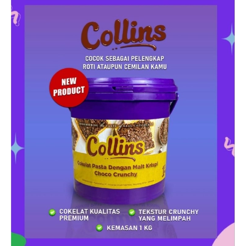 

New!! Collins Choco Crunchy 1kg