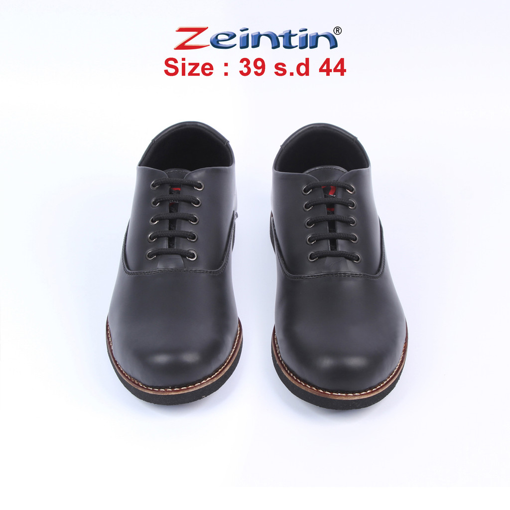 Zeintin - Sepatu Pria Kulit Sintetis  Pria Kasual Pantofel Pria  Sepatu Kantor  Santai Zeintin Original RG