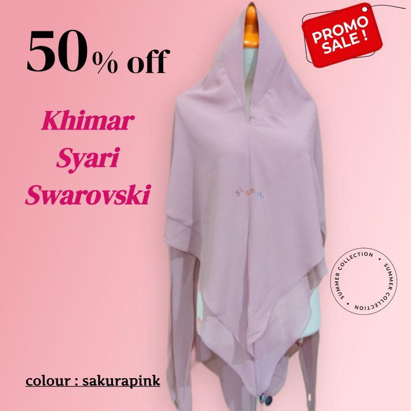 Khimar Branded Syari Mode Sumayya like Sisesa Clothing by Sjsesa