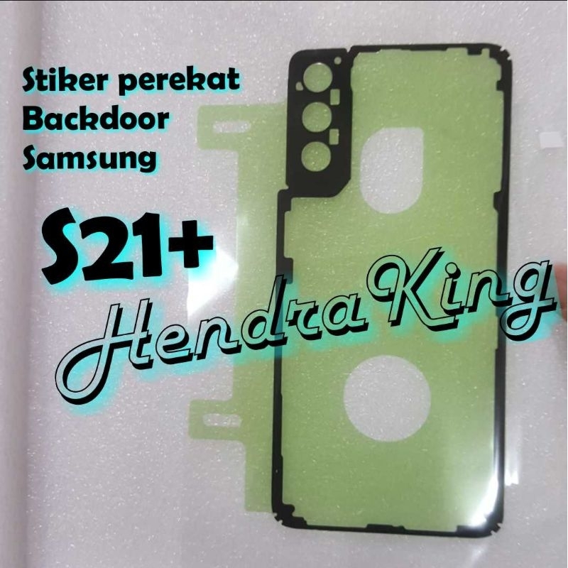 

Stiker lem adhesive perekat Backdoor samsung S21 plus