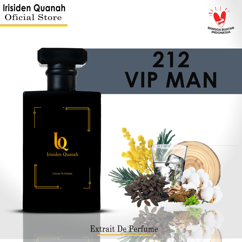 212 VIP Men Parfume Iriseden Quanah Extrait De Parfume | Parfume 212 VIP Man | Best Parfume Rekomendasi Pria