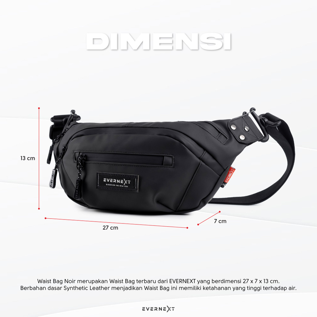 Tas Selempang Waterproof Premium Resleting Waist Bag Tas Slempang Travel Multifungsi Pria Pria Dan Wanita Murah