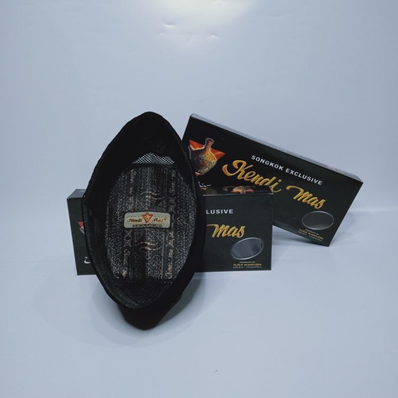 SONGKOK HITAM / SONGKOK HITAM KENDI MAS / PECI KENDI MAS