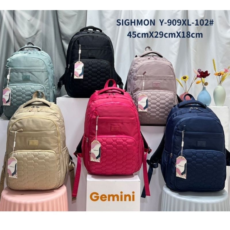 SIGHMON TAS RANSEL WANITA TERBARU UKURAN JUMBO IMPORT ORI