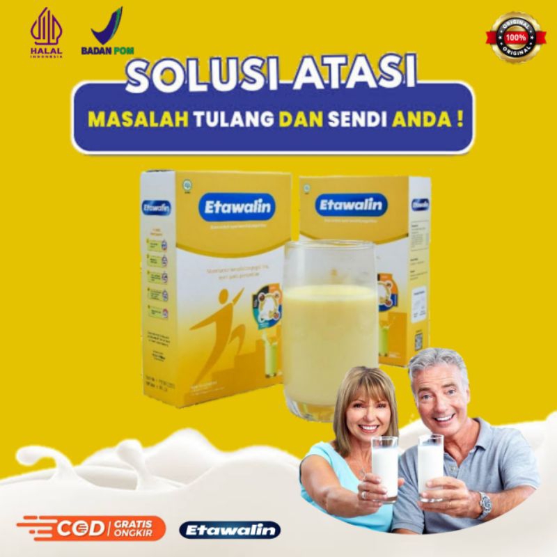 

ETAWALIN Susu Herbal Solusi Atasi Masalah Tulang Dan Sendi