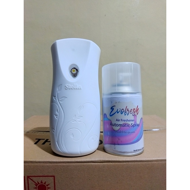 Evofresh Pengharum Ruangan Matic Refill 225ml Untuk Alat Matic Spray STELLA & DAHLIA STELLA SMART
