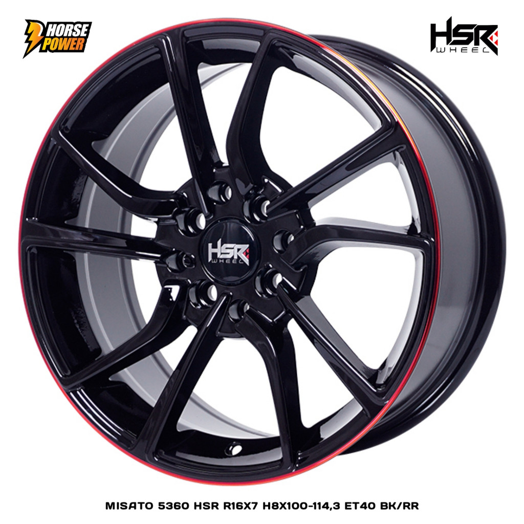 R16 HSR WHEEL • HSR MISATO RING 16 • VELG MOBIL RACING IMPORT