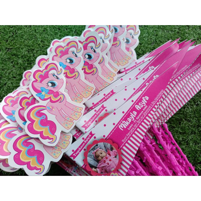 Bendera Aqiqah Karakter