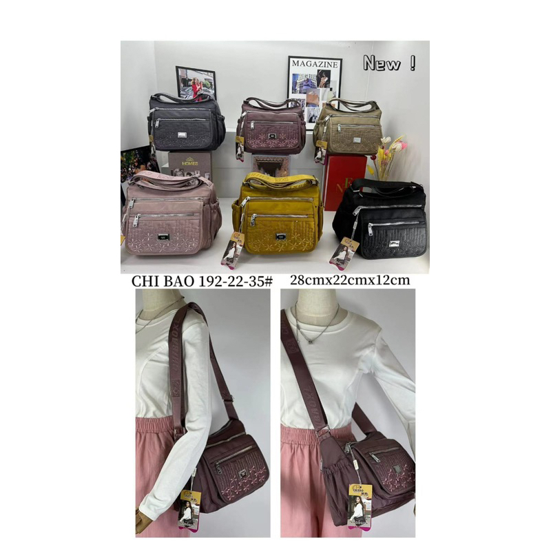 CB192-22-35 TAS SELEMPANG WANITA IMPORT CHIBAO