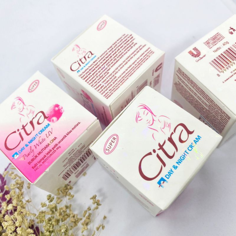 [ECER] CREAM CITRA SUPER ORI HOLO IMELIA Pot Kaca Cream Pemutih Siang Malam