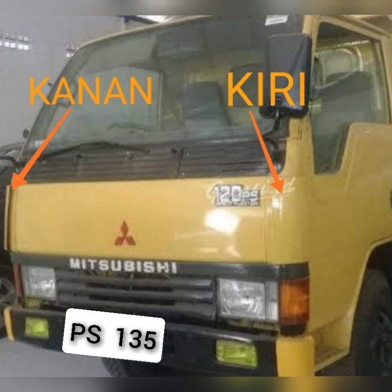 mitsubishi ragasa pipi depan panel kabin ragasa ps100 ps120 ps135 kuning