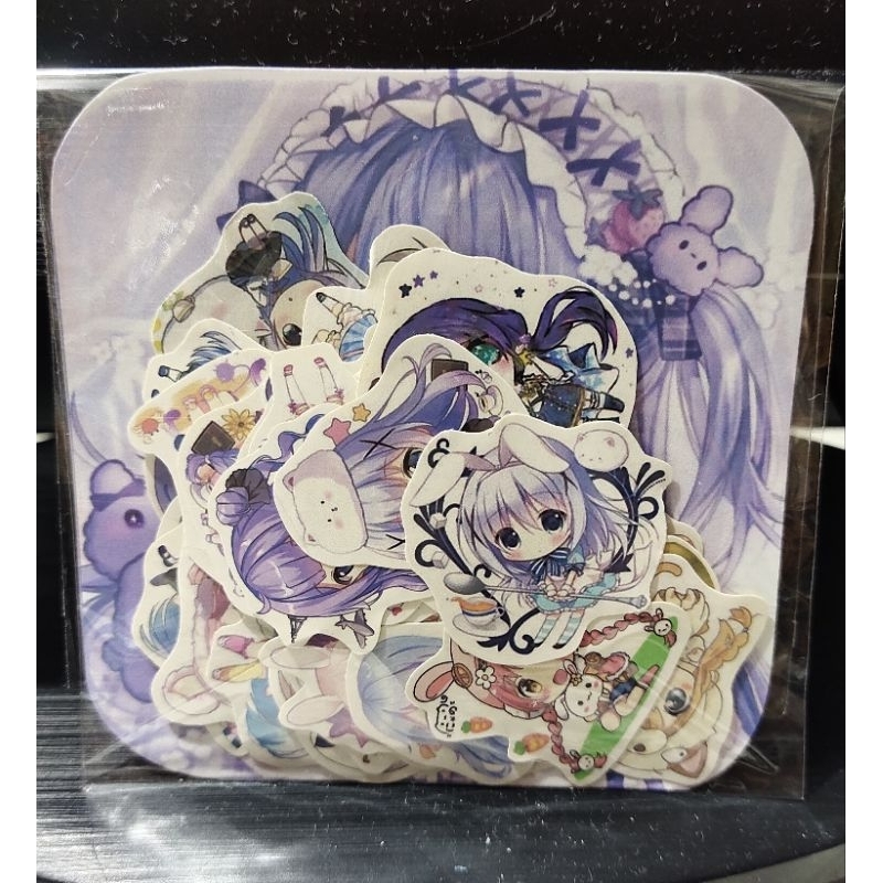 

Sticker Lucu Anime Kafuu Chino