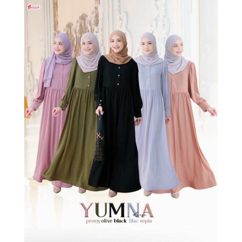 DP YUMNA DRESS BY SALIFAH OPEN PO 24 MEI - 31 MEI 2023