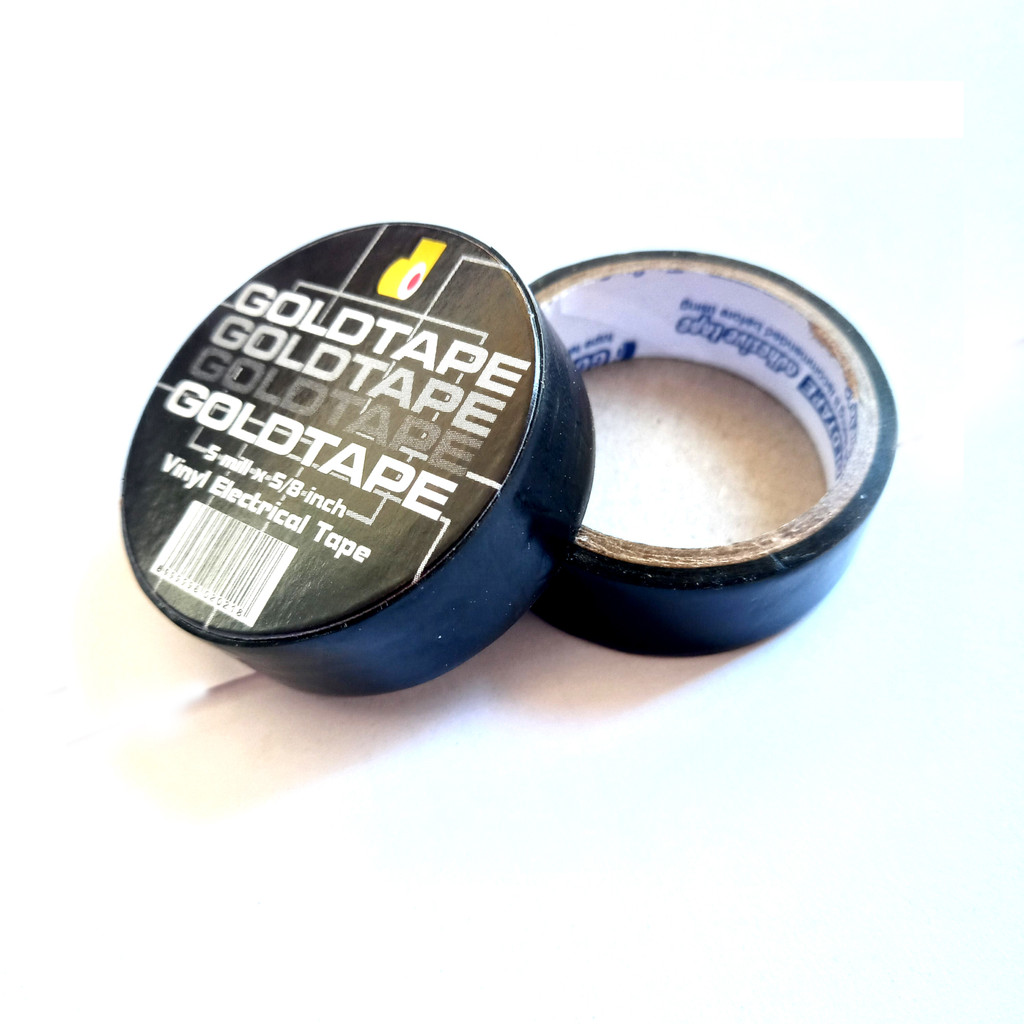 

Lakban listrik / isolasi listrik Goldtape 5 mill x 5/8 inch