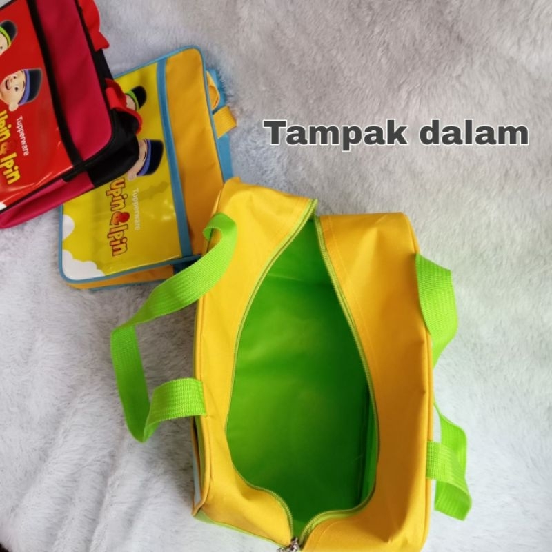 Tas bekal Upin Ipin New Sesion Muslim ( Zipper Bunga Es )