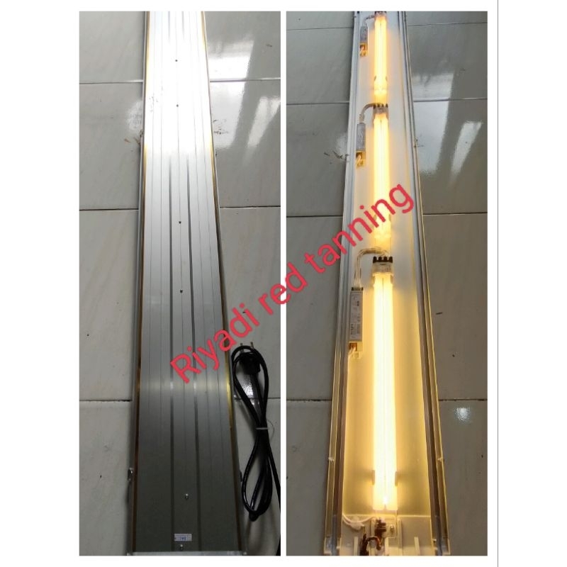 lampu tanning arowana pll 3lampu bok slim