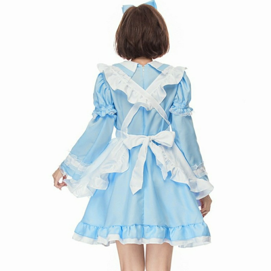 Alice in wonderland costume Adult Women halloween kostum Wanita Dewasa