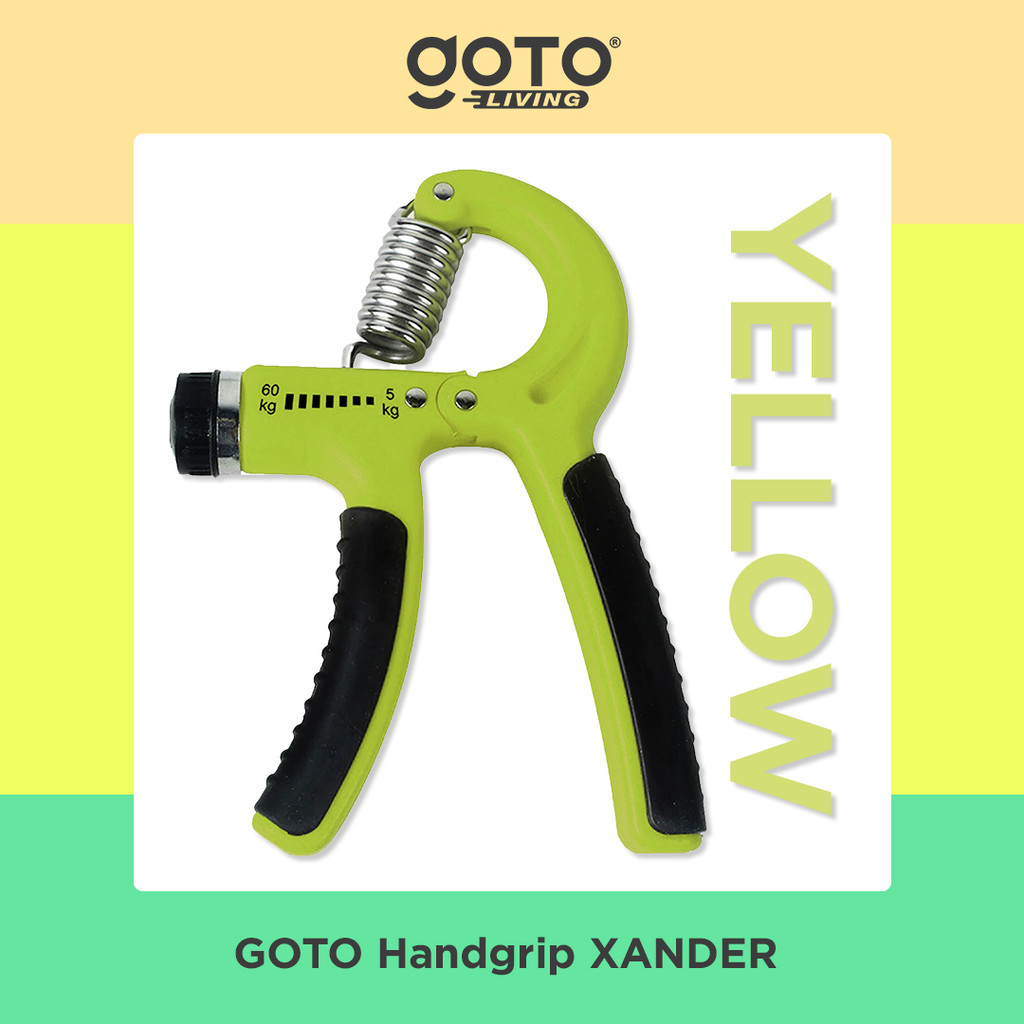 Goto Xander Handgrip Alat Gym Fitnes Olahraga Otot Tangan Hand Grip