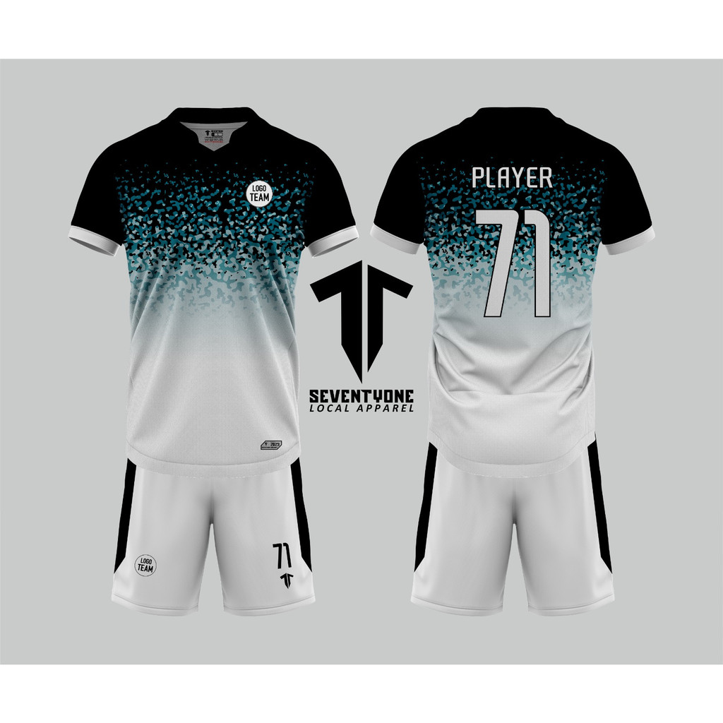 JERSEY FUTSAL CUSTOM SATU STEL (FREE CUSTOM DESIGN)