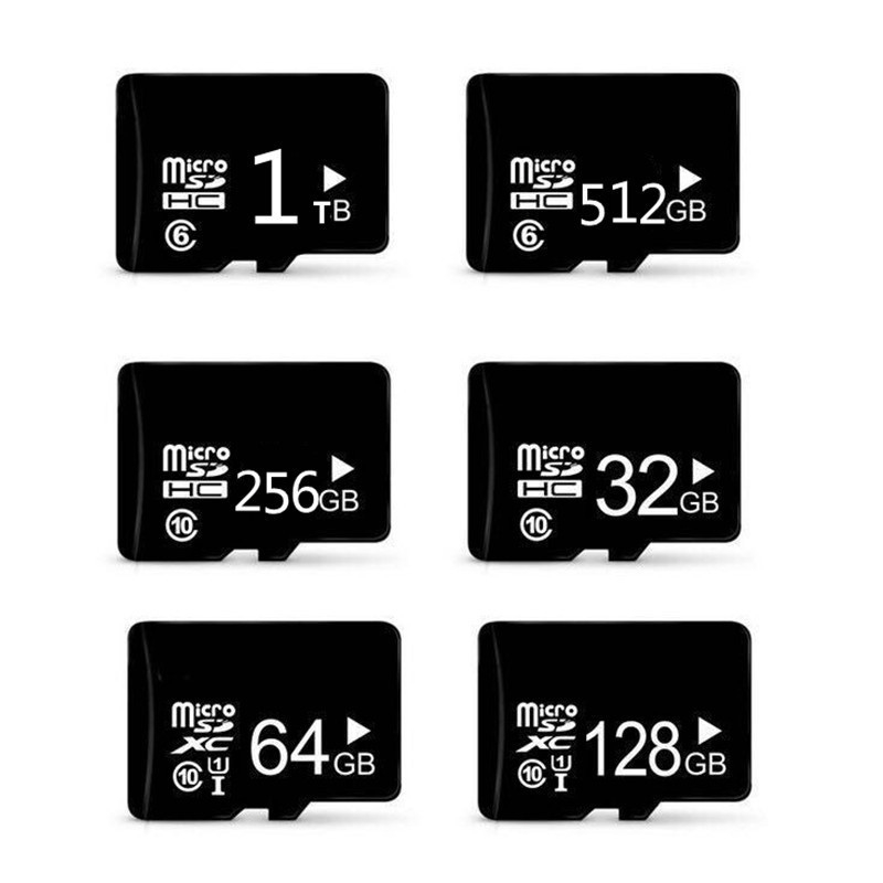 Kartu Memori Microsd Hp 32gb / 64gb / 128gb / 256gb Class 10 Warna Putih Mini memory card TF Card 32