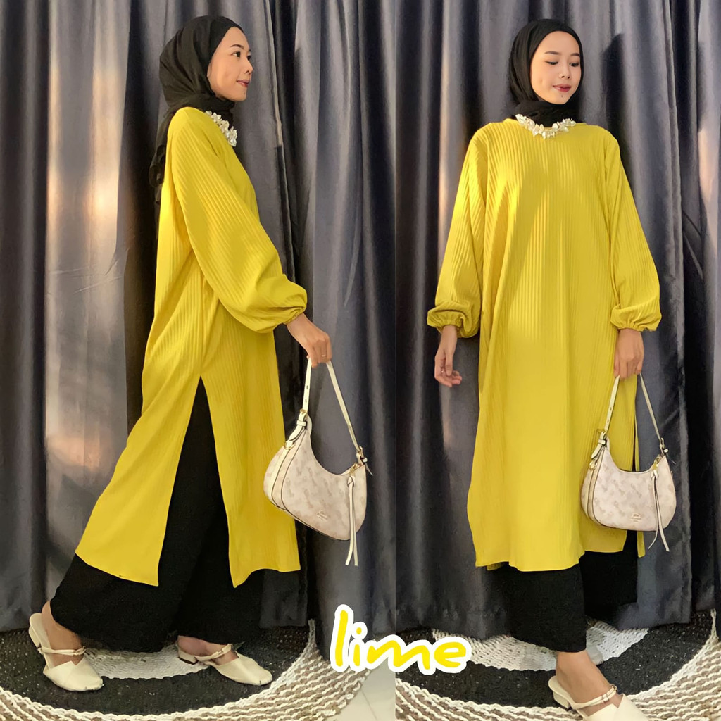 Tania Long Tunik Knit Hornet