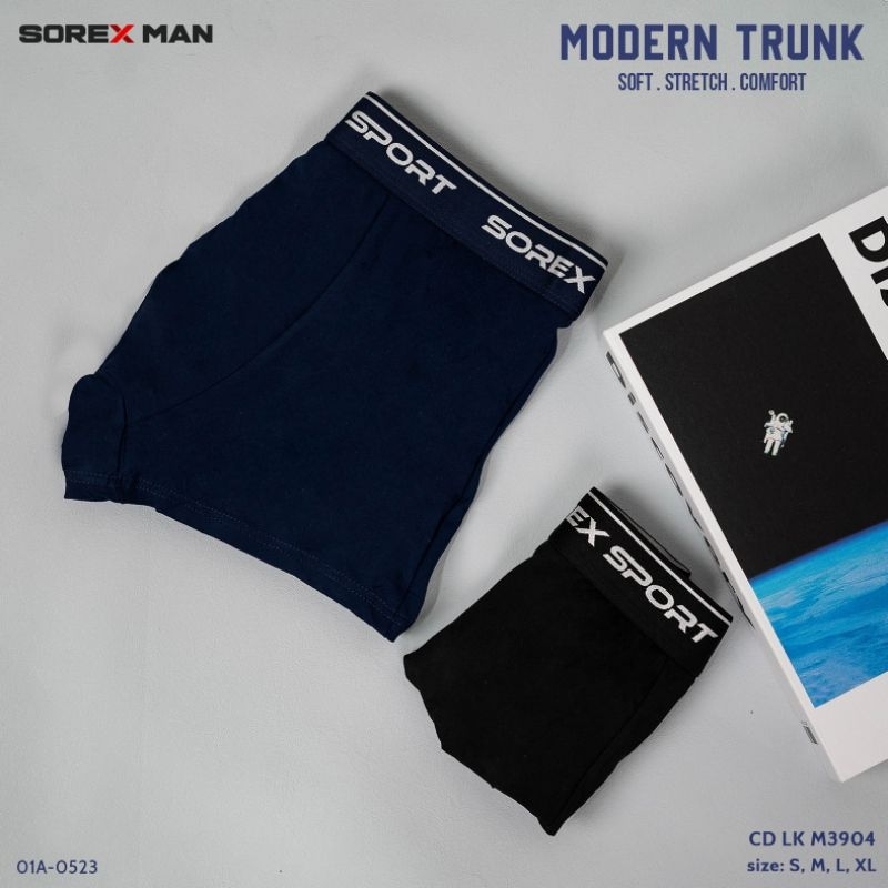 Celana Dalam Boxer Sport Pria Lembut Super Soft Sorex