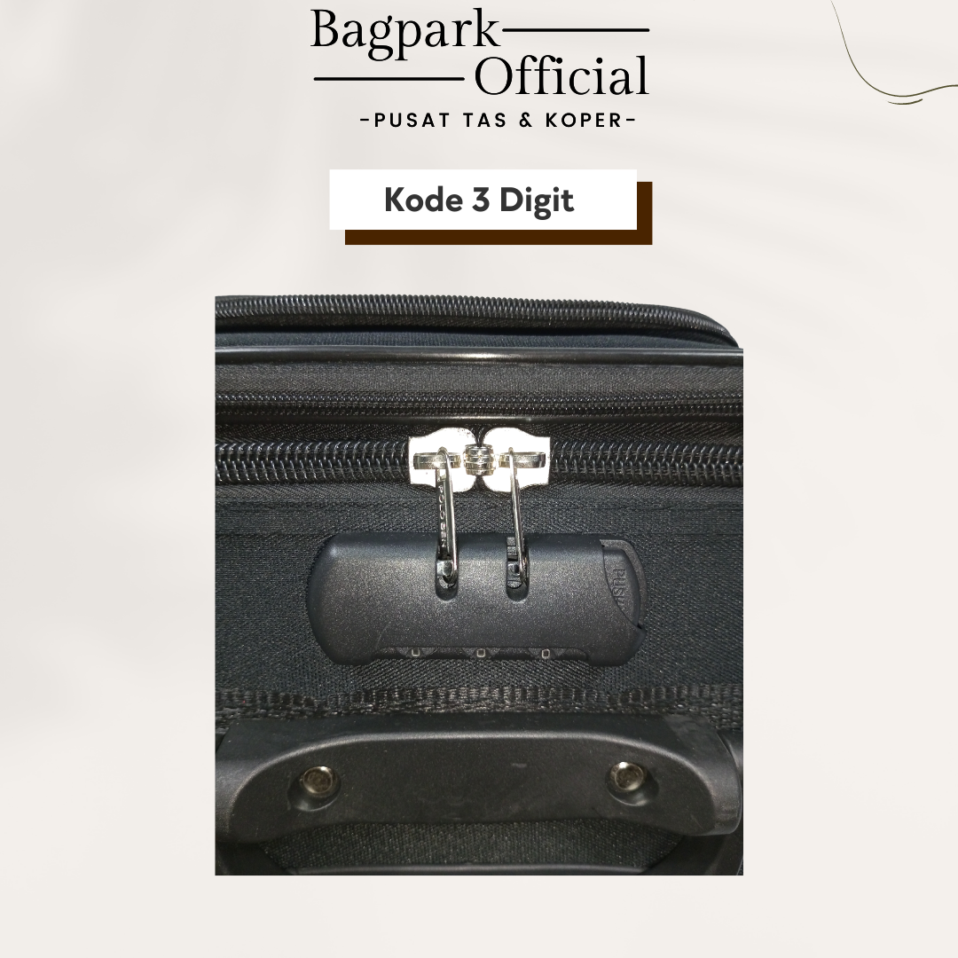 BAGPARK Koper Kain Polo Ben Koper 18 Inch / Koper Kain Polo 22 Inch / Koper Kain Tebal / Koper Cabin /Koper Bagasi / Koper Kain Roda 2 Koper Import Koper Murah