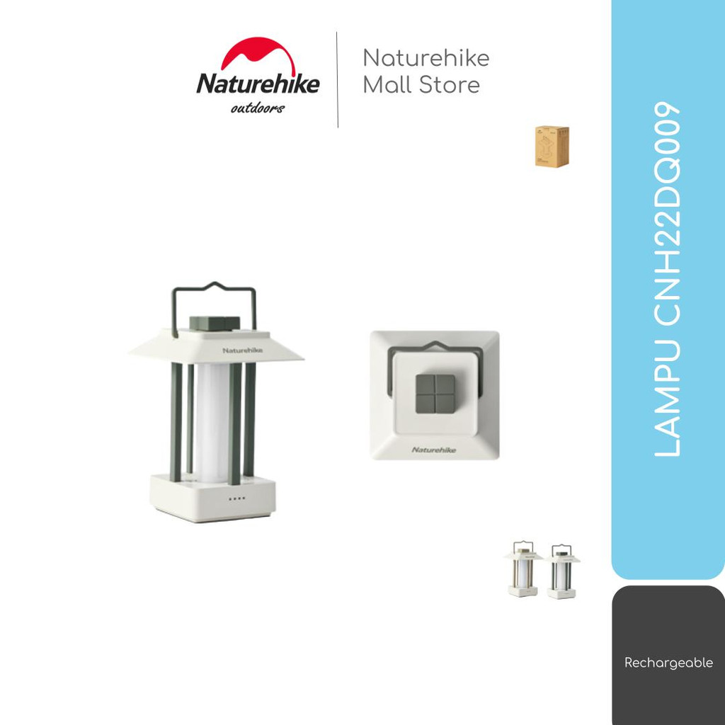 LAMPU LENTERA GANTUNG LED PORTABLE TENDA CAMPING NATUREHIKE CNH22DQ009