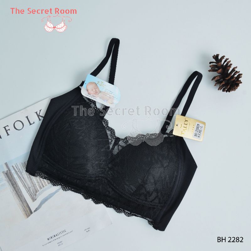 TALLY BRA BH BABY SKIN 2282 I CUP B KECIL I BUSA TIPIS I TANPA KAWAT I KAIT 3 I SIZE M - XL