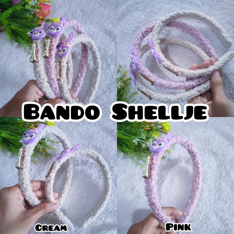 Bando Anak Cewek Perempuan Bandana Lucu karakter kekinian pita kartun hellokitty bulu bunga Aksesoris rambut terbaruu