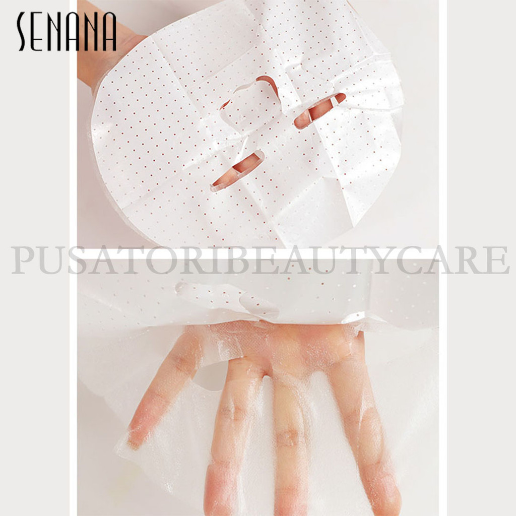 SENANA Masker Apple Skin Moisturizing Mask Ekstrak Apel