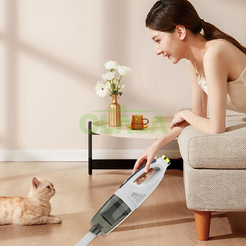 PORTABLE HANDHELD 2 IN 1 SILENT VACUUM CLEANER HOME PENYEDOT DEBU OLL-X57