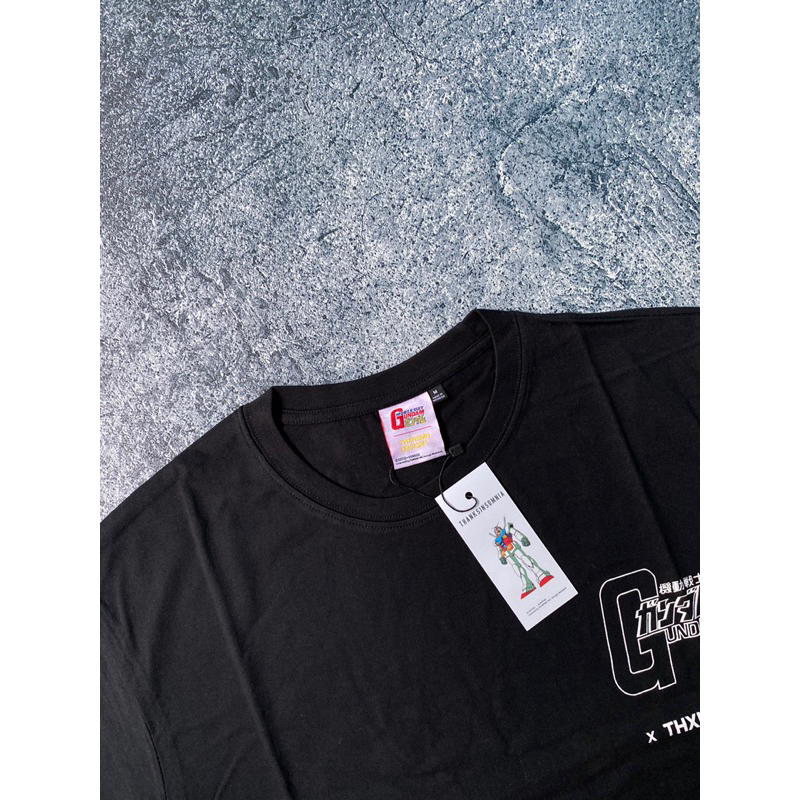 Tshirt Thanksinsomnia®️ x Gundam "Logo" Black Unisex