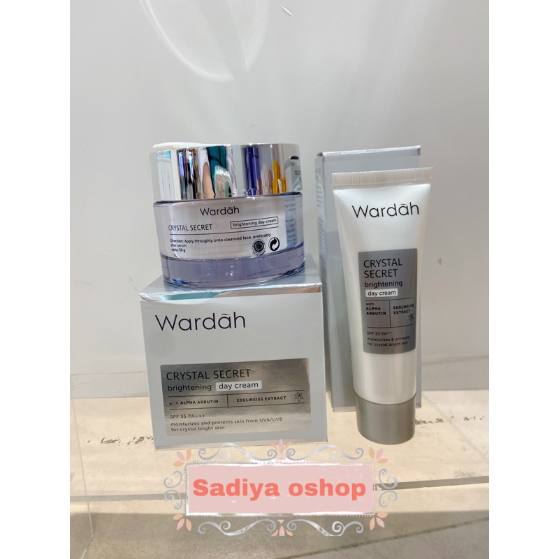 wardah crystal secret day cream