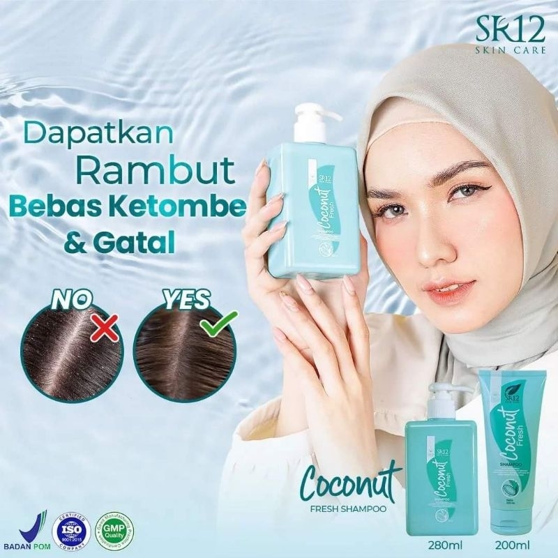 COCONUT FRESH SHAMPOO SR12 / SHAMPOO SR12 / ANTI KETOMBE