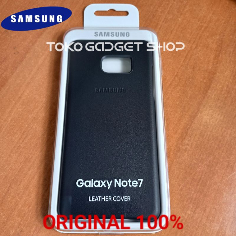 SAMSUNG Leather Cover Galaxy Note 7 Note7 ORIGINAL