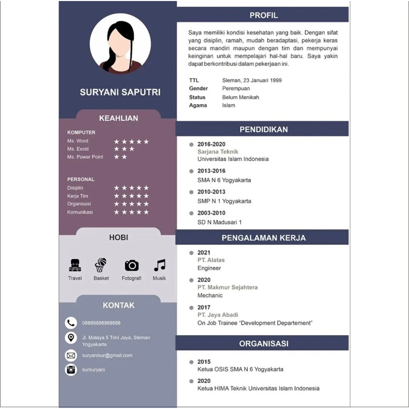 

Jasa Desain Curriculum Vitae