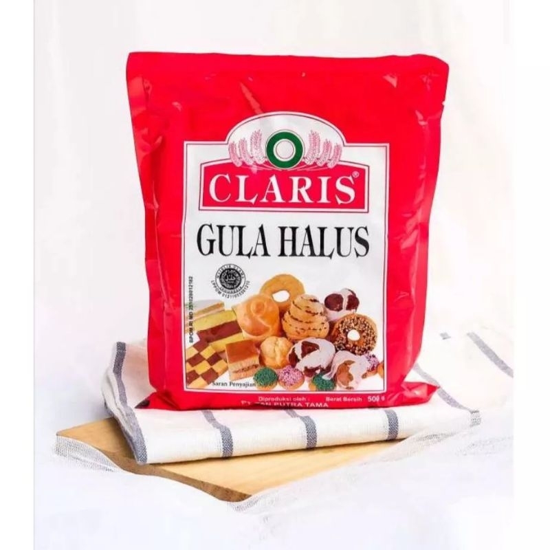 

CLARIS GULA HALUS 250 GRAM