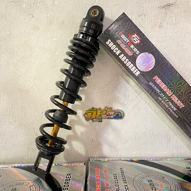 SHOCKBREAKER BELAKANG NON TABUNG MATIC SINGLE SHOCK MODEL RAZOR UKURAN 330 MM DAN 310 MM SOUL LEXI MIO XEON VARIO 110 BEAT SCOOPY GENIO SPACY FAZZIO MIO GEAR 125 MIO M3 MIO J MIO GT DLL