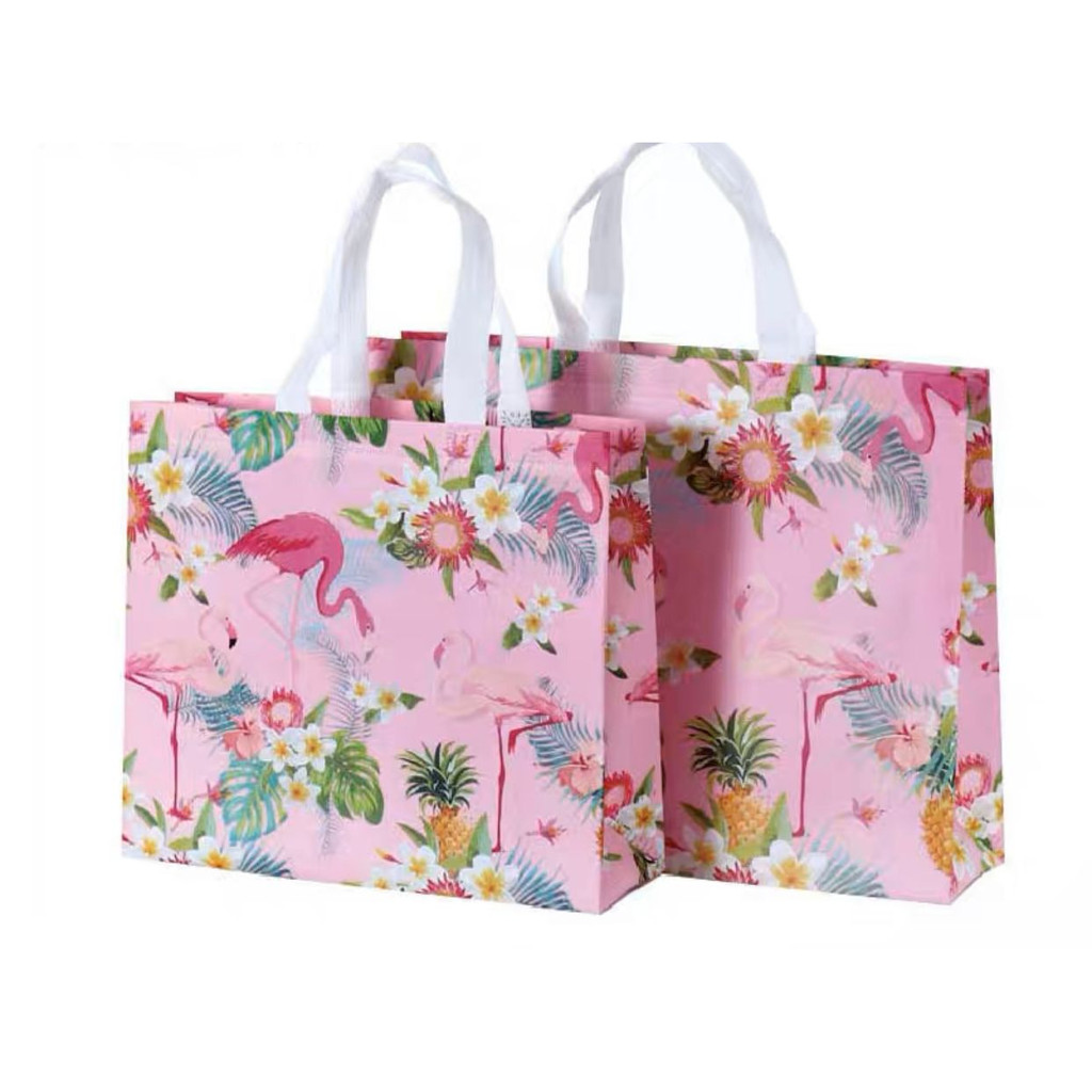 

Paper Bag Kain Motif M/L/XL/XXL Kain Go Green Gift Bag Premium Tas Ramah Lingkungan
