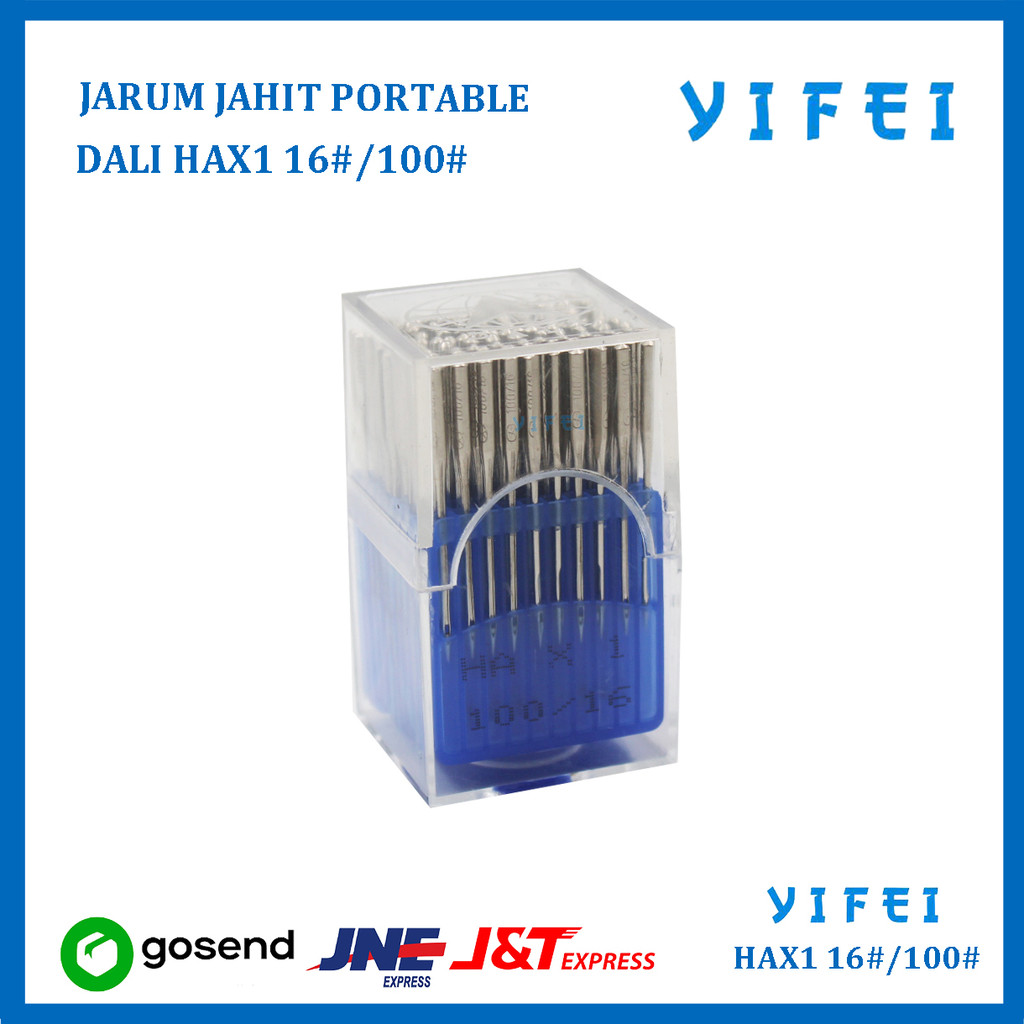 JARUM JAHIT PORTABLE DALI HAX1 16#/100#