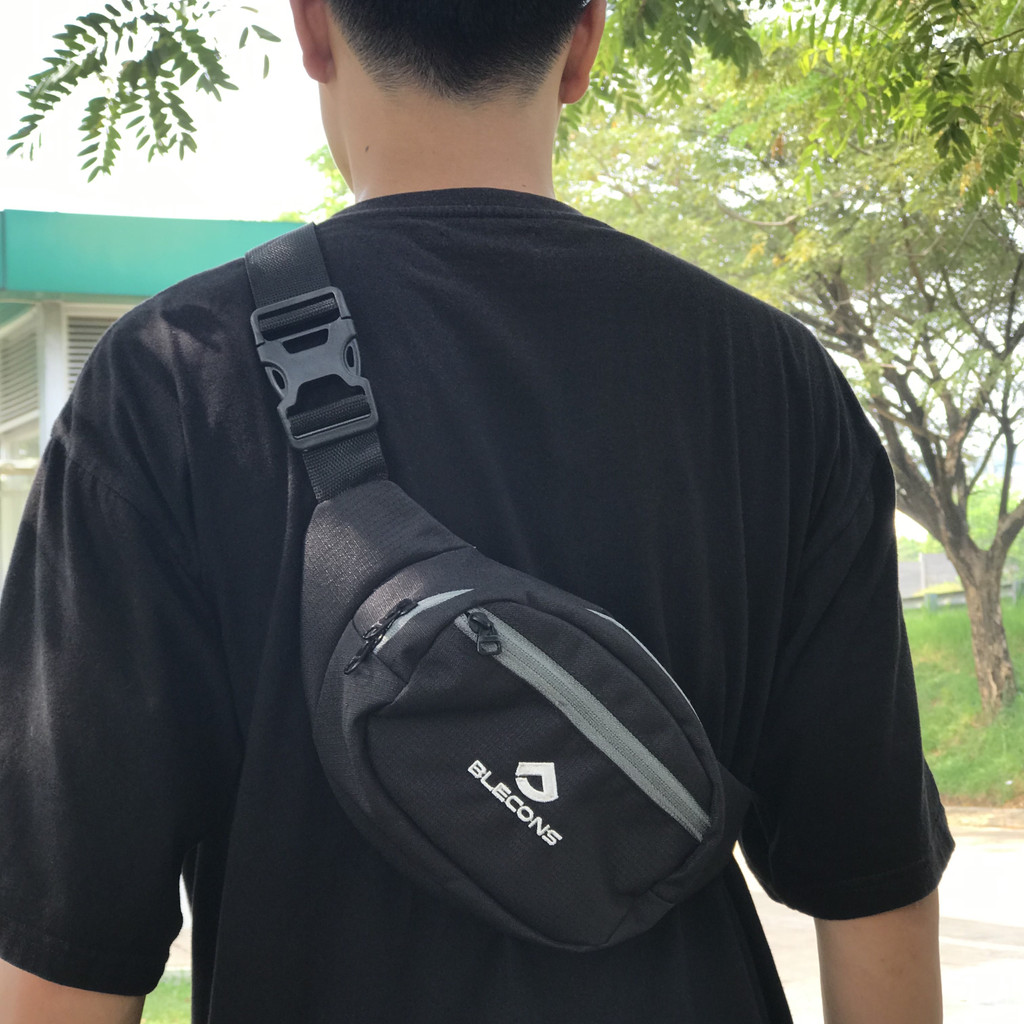 TAS SELEMPANG PRIA BLECONS WAISTBAG OXSON