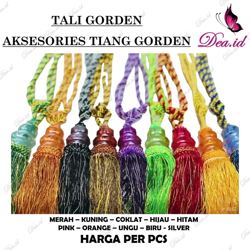 [DEASHOP] TALI GORDEN - PENGIKAT GORDEN - TALI GORDYN - TALI GORDEN TASSEL KRISTAL