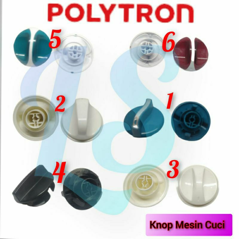 Knop Mesin Cuci Polytron 2 Tabung Original