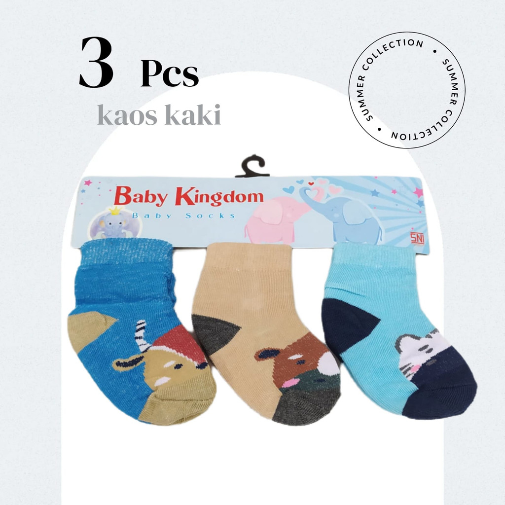 Kaos Kaki Bayi Lurus Spandek Baru Lahir Newborn 0-1 Tahun