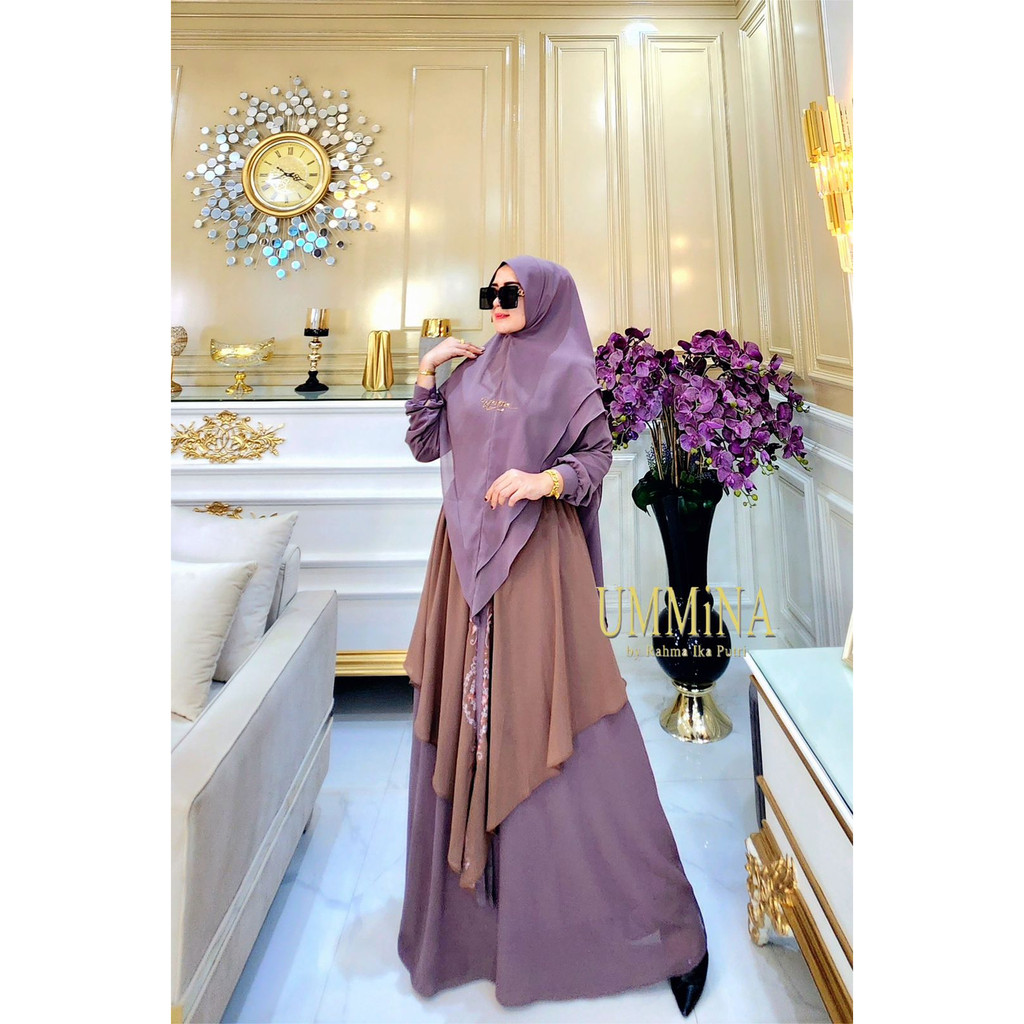 GAMIS SYARI TERBARU SANJANA SYARI THE SERIES ORIGINAL BY UMMINA