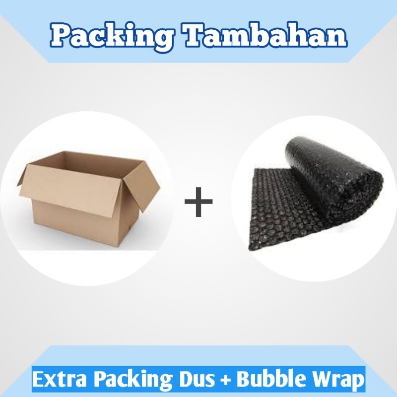 

Extra Packing Dus + Bubble Wrap