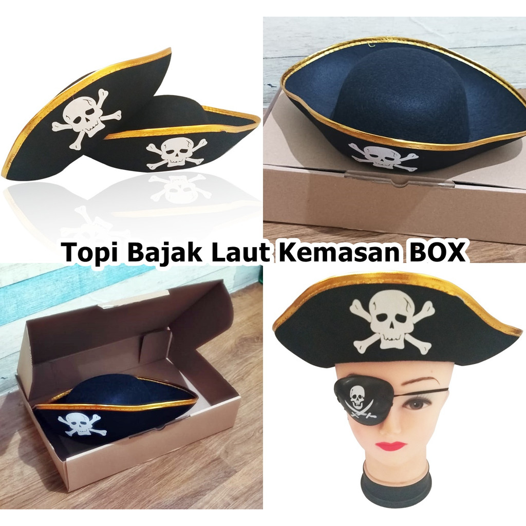 pirates hat / topi bajak laut