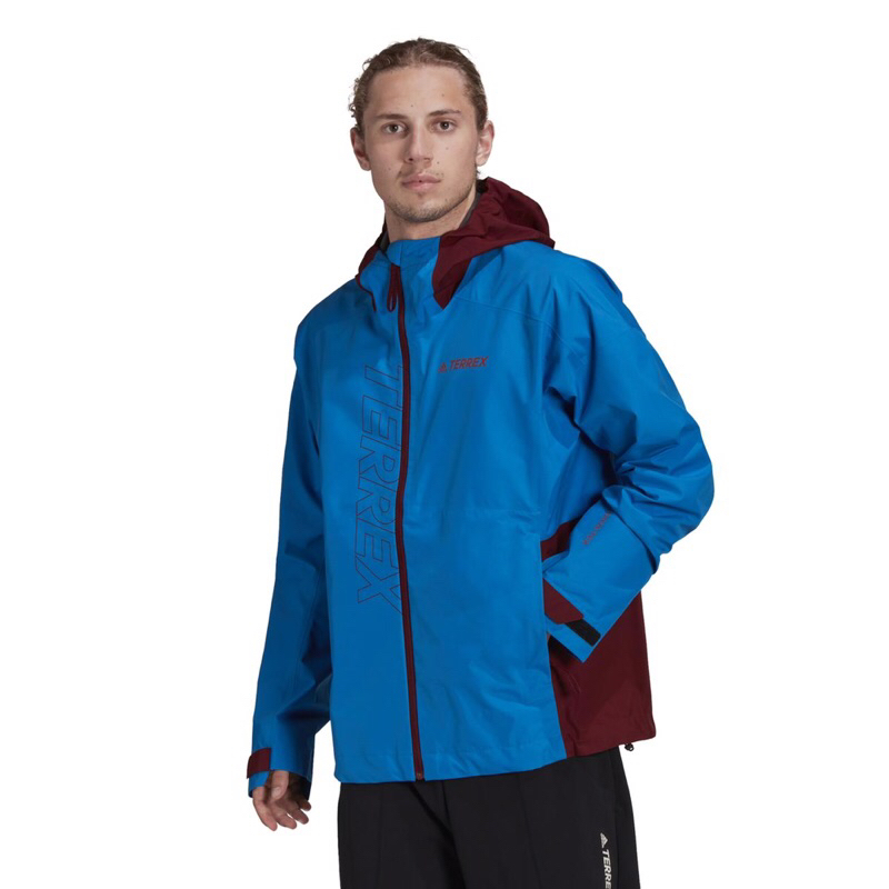 Jaket Gunung Adidas Terrex Goretex Paclite Rain Jacket Waterproof Original