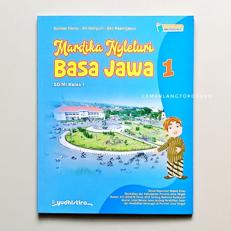 Buku Mardika Ngleluri Basa Jawa Kelas 1 SD Kurikulum Merdeka Penerbit Yudhistira